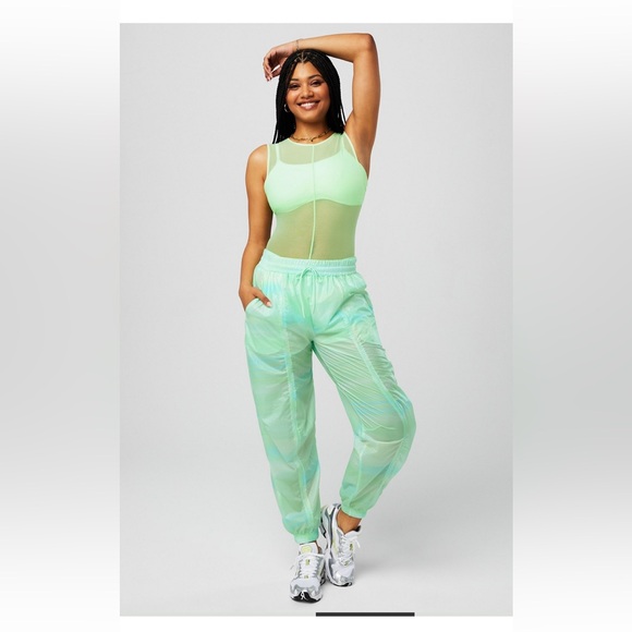 Fabletics Other - Fabletics mesh top and windbreaker pants
